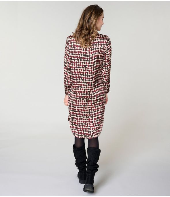 VESTIDO ROJO KAIA GOTA en Modal - - Storiatipic