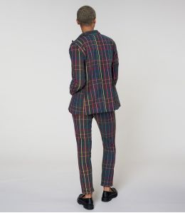 MARIUS TARTAN MULTI TROUSERS in Cotton - - Storiatipic MARIUS TARTAN MULTI TROUSERS in Cotton - - Storiatipic