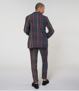 MARIUS TARTAN MULTI TROUSERS in Cotton - - Storiatipic MARIUS TARTAN MULTI TROUSERS in Cotton - - Storiatipic