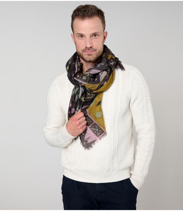 SYDNEY Wool Scarf - - Storiatipic