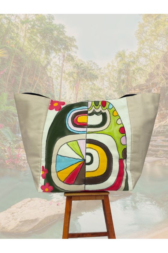 TOTE Tote Bag en Coton, PE - - Storiatipic