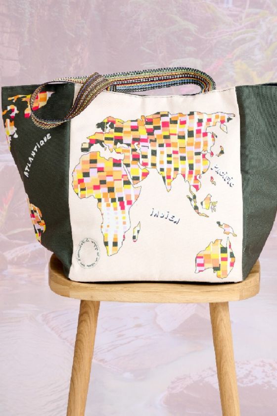 TOTE Tote Bag en Coton, PE - - Storiatipic