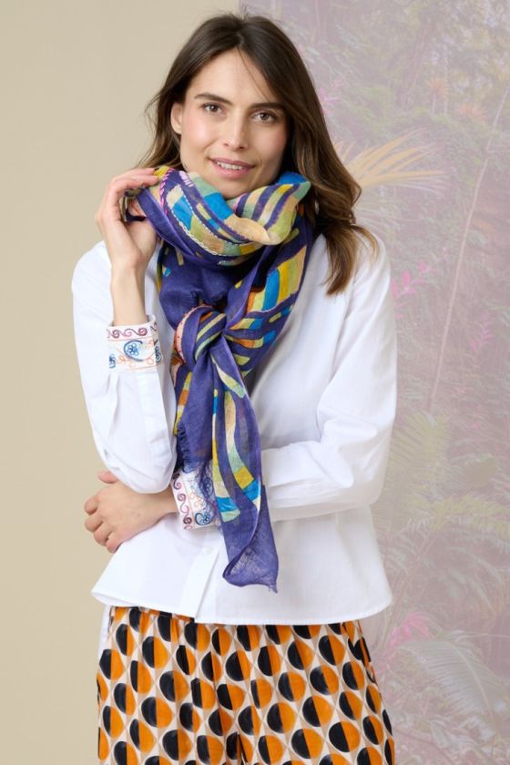 ALBANE Wool Scarf - - Storiatipic