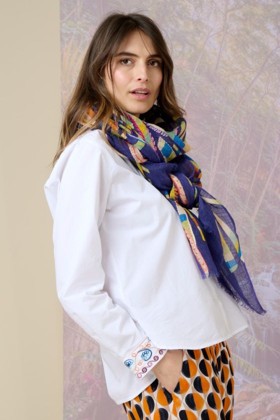 ALBANE Wool Scarf - - Storiatipic