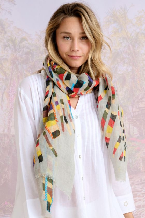 ALBANE Wool Scarf - - Storiatipic