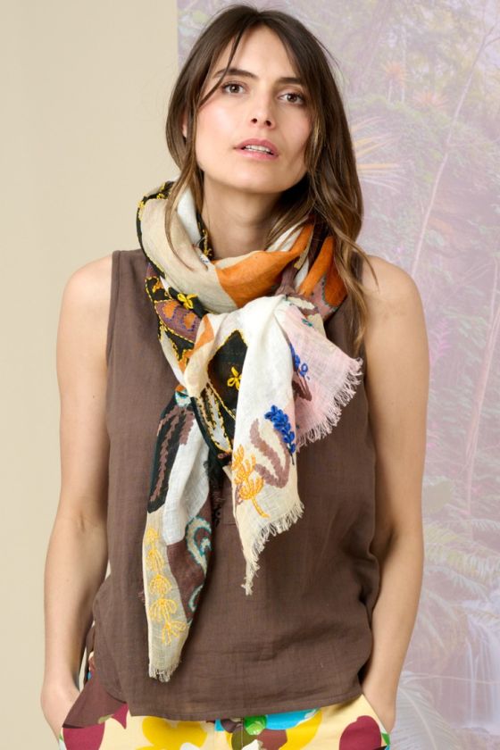 ALIZE Linen Scarf - - Storiatipic