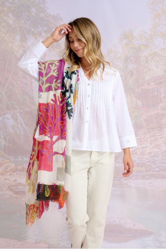 ALIZE Linen Scarf - - Storiatipic