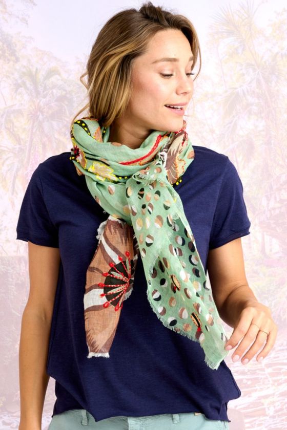 AMBER Wool Scarf - - Storiatipic
