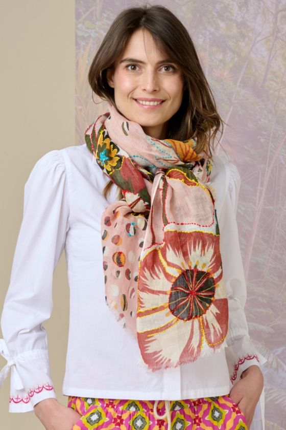 AMBER Wool Scarf - - Storiatipic