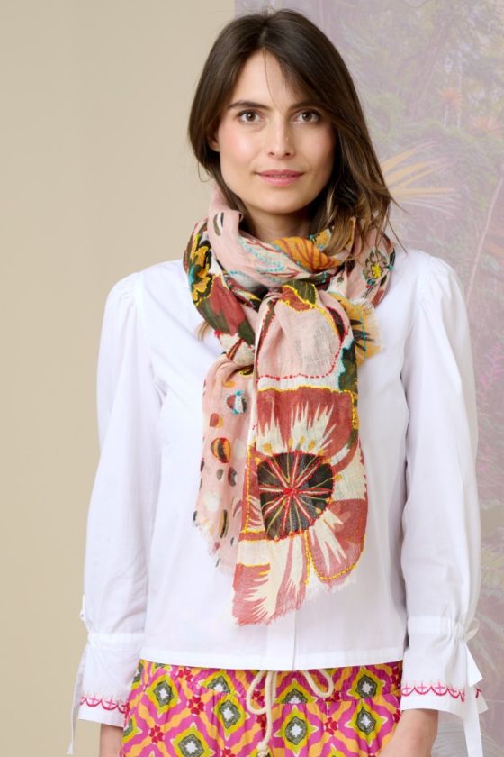 AMBER Wool Scarf - - Storiatipic