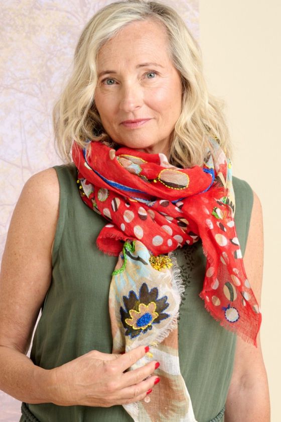 AMBER Wool Scarf - - Storiatipic