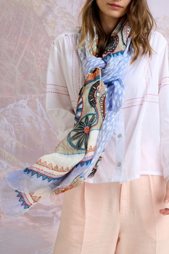 ATHENA Wool Scarf - - Storiatipic