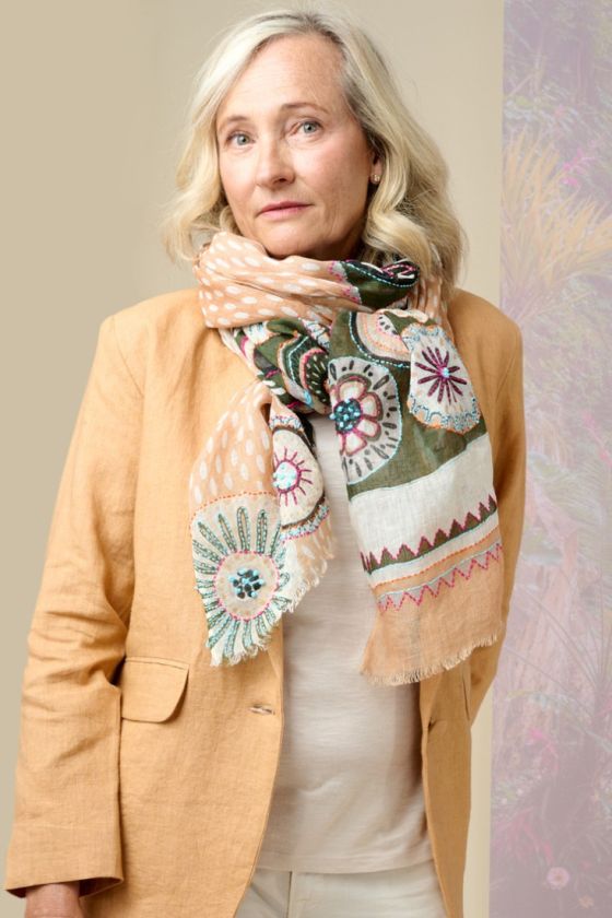 ATHENA Wool Scarf - - Storiatipic