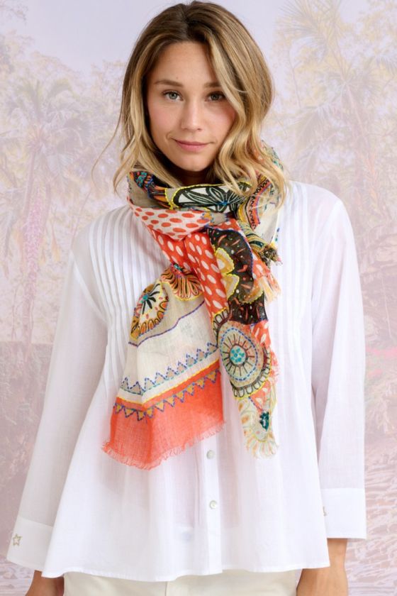 ATHENA Wool Scarf - - Storiatipic