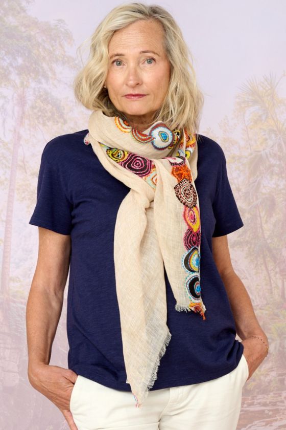 AURA Wool Scarf - - Storiatipic
