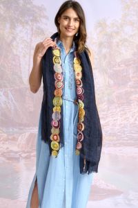 AURA Wool Scarf - - Storiatipic AURA Wool Scarf - - Storiatipic