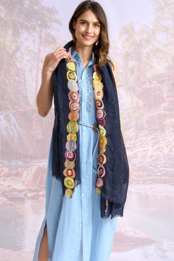 AURA Wool Scarf - - Storiatipic