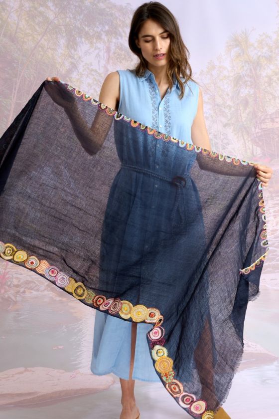 AURA Wool Scarf - - Storiatipic