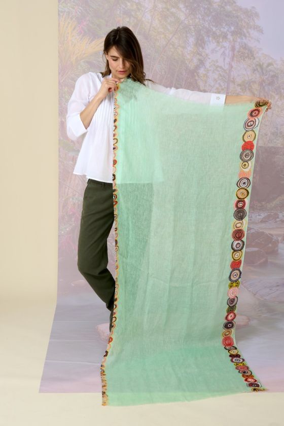 AURA Wool Scarf - - Storiatipic