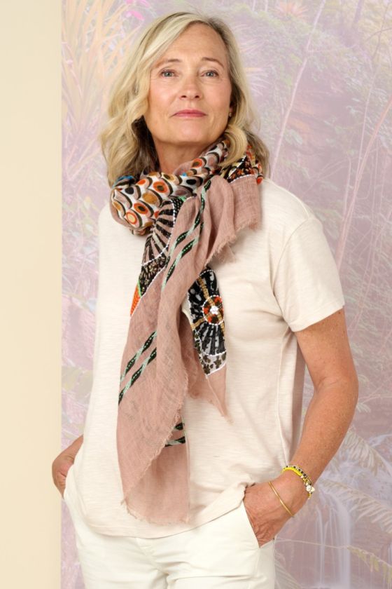 BELLA Wool Scarf - - Storiatipic