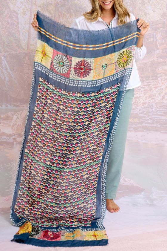 BELLA Wool Scarf - - Storiatipic