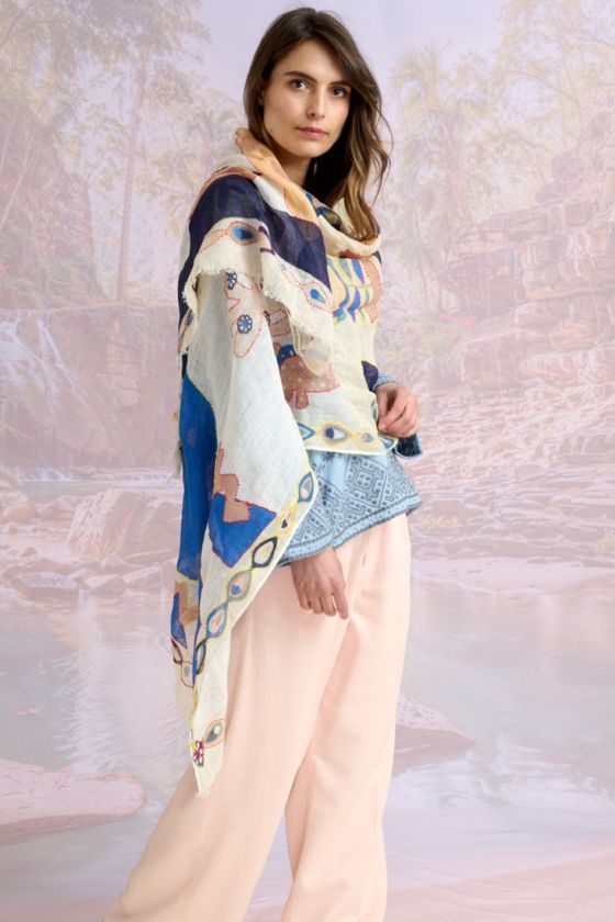 BIANCA Wool Scarf - - Storiatipic