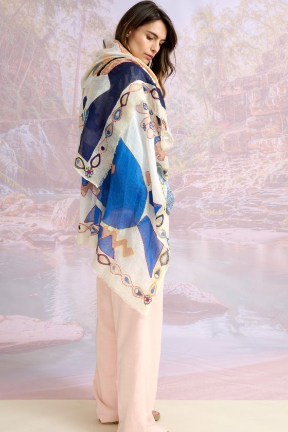 BIANCA Wool Scarf - - Storiatipic