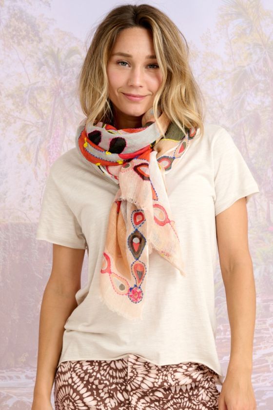 BIANCA Wool Scarf - - Storiatipic