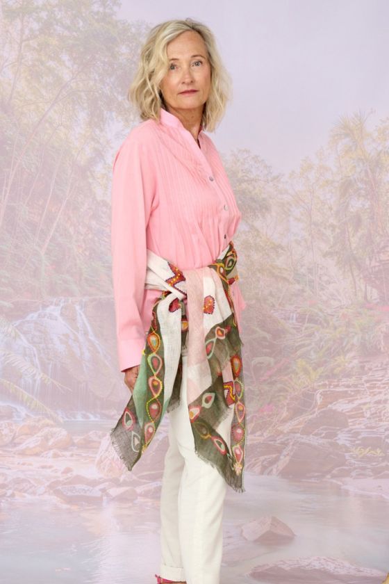 BIANCA Wool Scarf - - Storiatipic