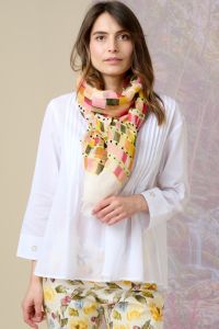 BRIGITE Linen Scarf - - Storiatipic BRIGITE Linen Scarf - - Storiatipic
