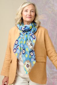 CELESTE Wool Scarf - - Storiatipic CELESTE Wool Scarf - - Storiatipic