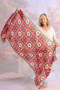 CELESTE Linen Scarf - Storiatipic CELESTE Linen Scarf - Storiatipic
