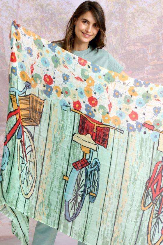 DANY Modal Scarf, Silk - - Storiatipic