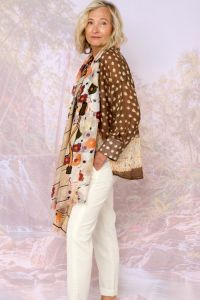 DANY Modal Scarf, Silk - - Storiatipic