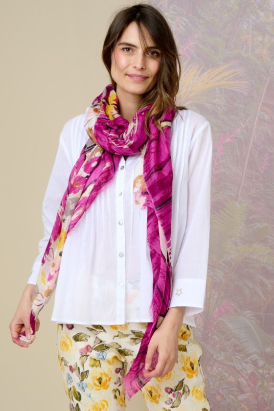DANY Modal Scarf, Silk - - Storiatipic