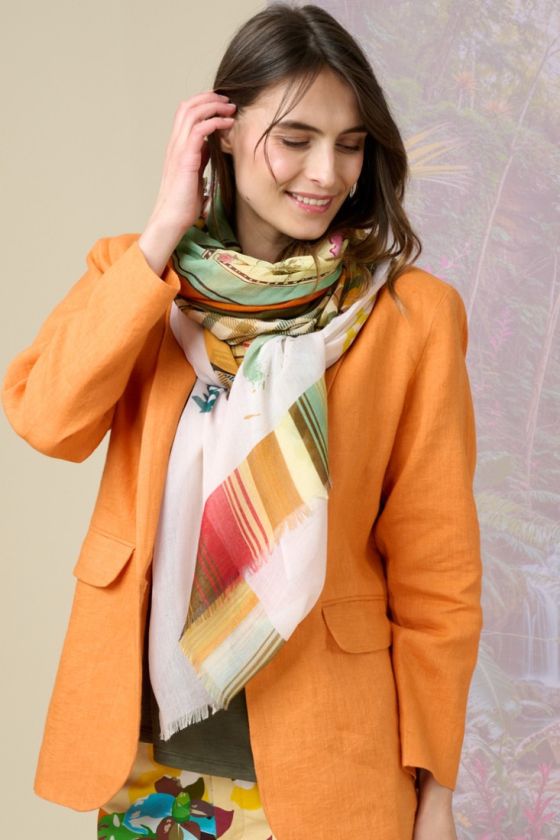 DEUCH Modal Scarf, Silk - - Storiatipic
