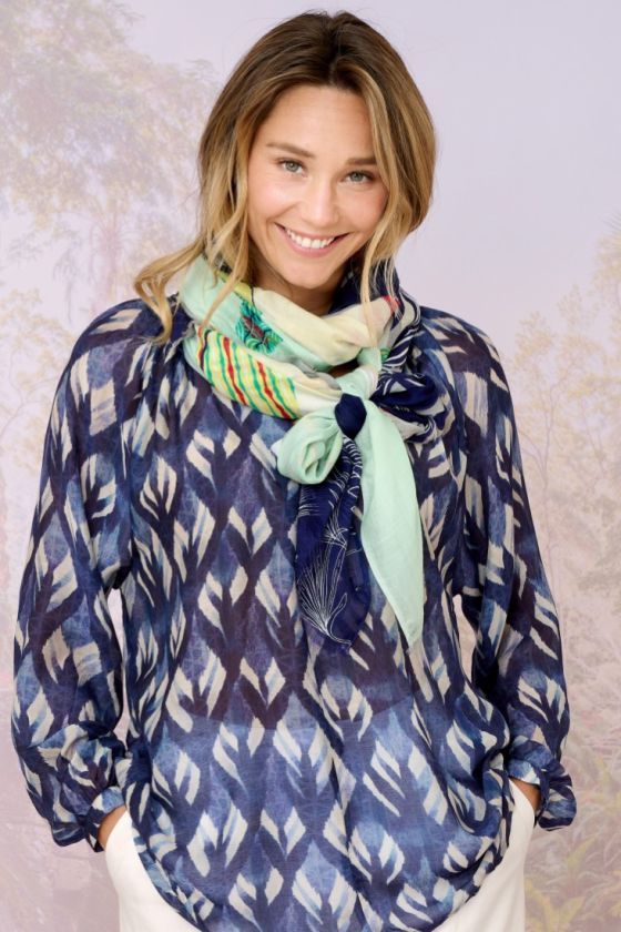 ELBE Modal Scarf, Silk - - Storiatipic