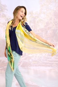 ELVIRE Modal Scarf, Silk - - Storiatipic ELVIRE Modal Scarf, Silk - - Storiatipic