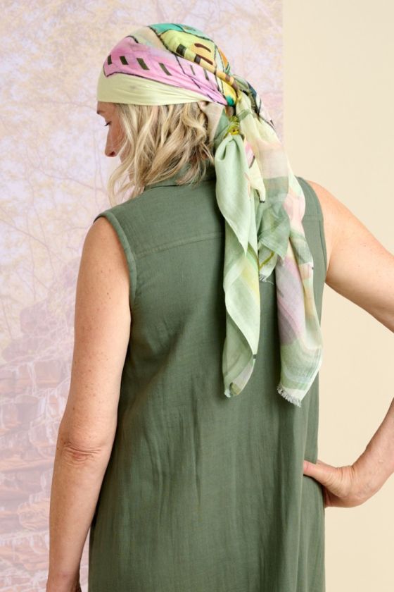 ELVIRE Modal Scarf, Silk - - Storiatipic