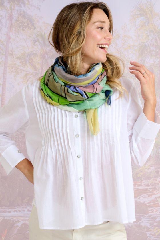ESTELE Modal Scarf, Silk - - Storiatipic