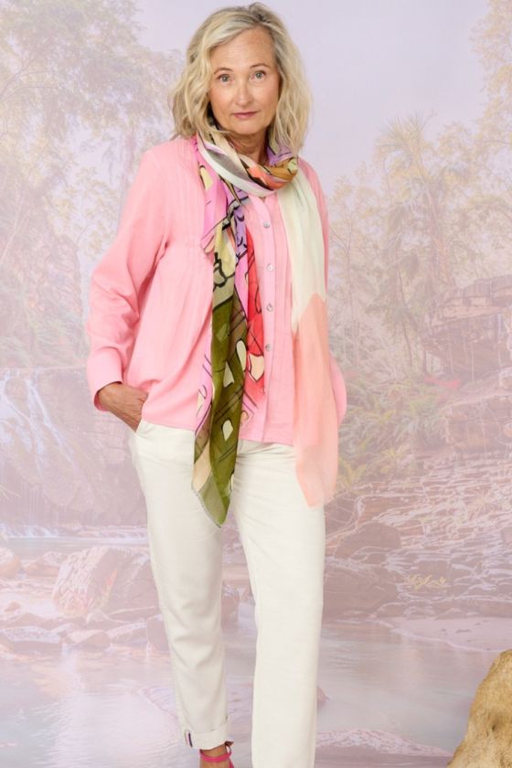 ESTELE Modal Scarf, Silk - - Storiatipic