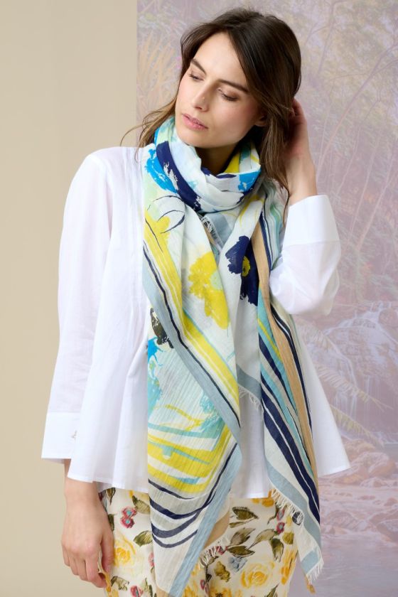 GIA Cotton Scarf - - Storiatipic