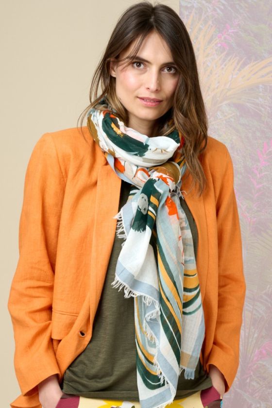 GIA Cotton Scarf - - Storiatipic