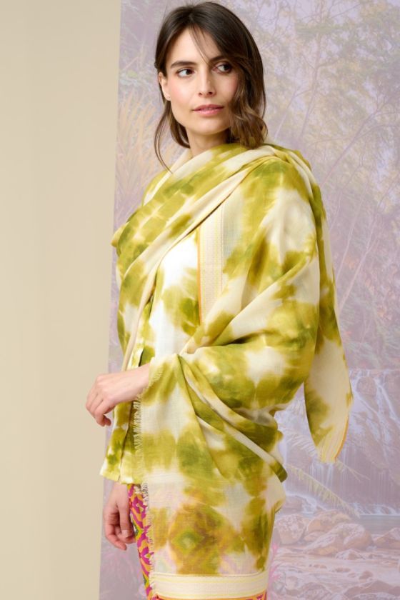 IRMA Wool, Cotton Scarf - - Storiatipic