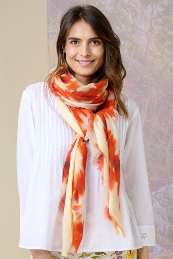 IRMA Wool, Cotton Scarf - - Storiatipic