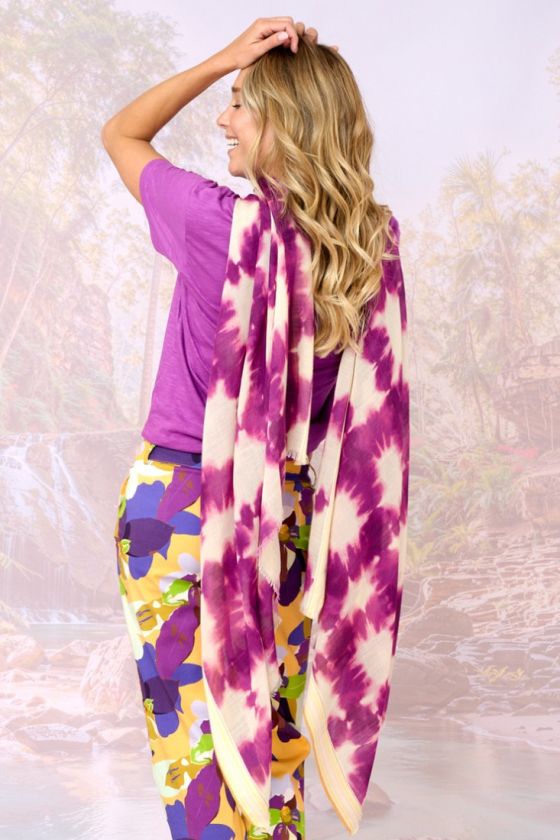 IRMA Wool, Cotton Scarf - - Storiatipic