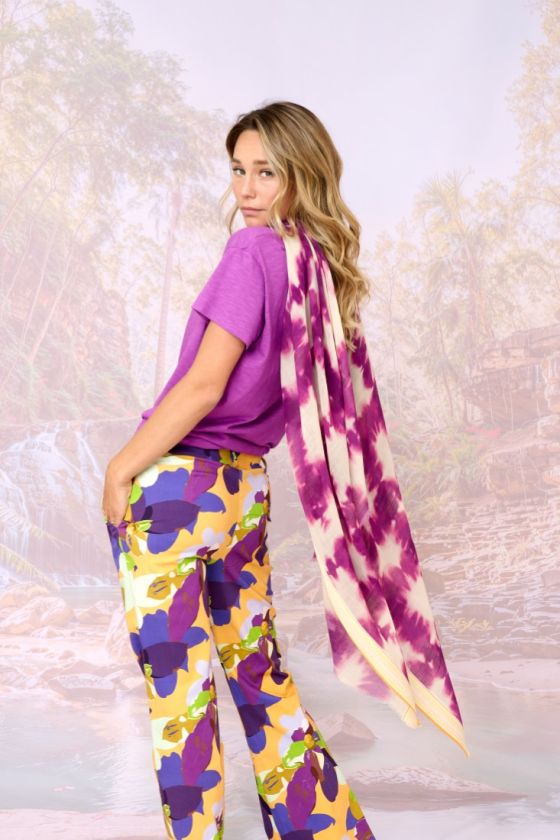 IRMA Wool, Cotton Scarf - - Storiatipic