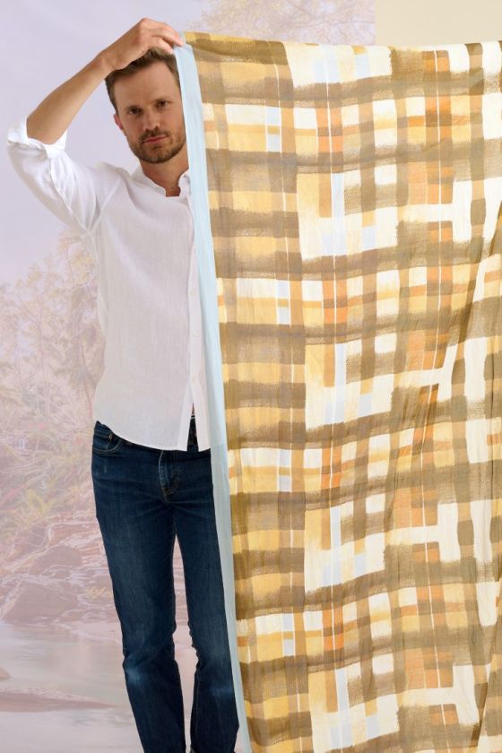 Bufanda de algodón KILT - - Storiatipic