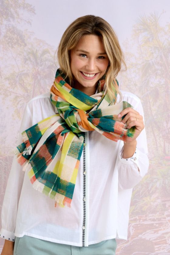 Bufanda de algodón KILT - - Storiatipic