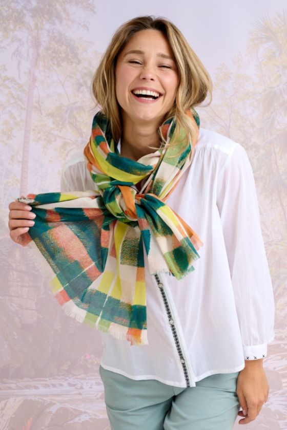 Bufanda de algodón KILT - - Storiatipic